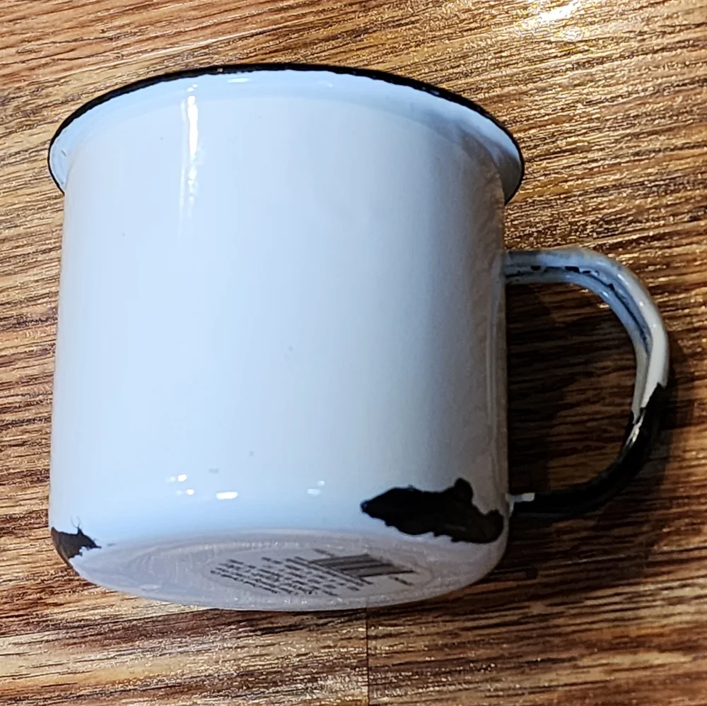 Vintage Enamel Mug Spiced Apple Cider Lead Free Candle (18 Hour)